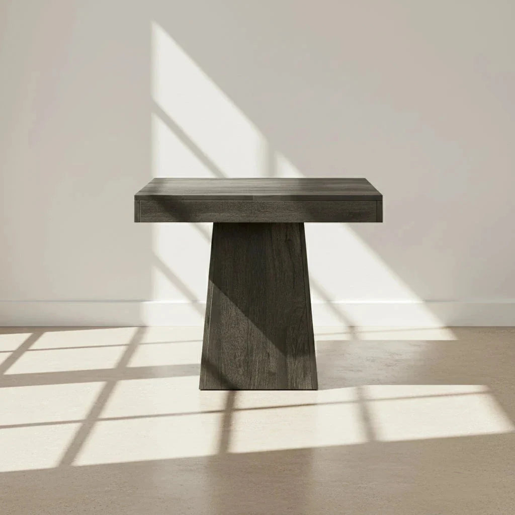 80cm Dining Table, Square Farmhouse Kitchen Table Dinner Table