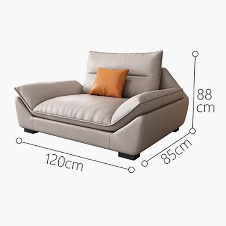 A900 Quinn Five Seater Sofa, Leathaire