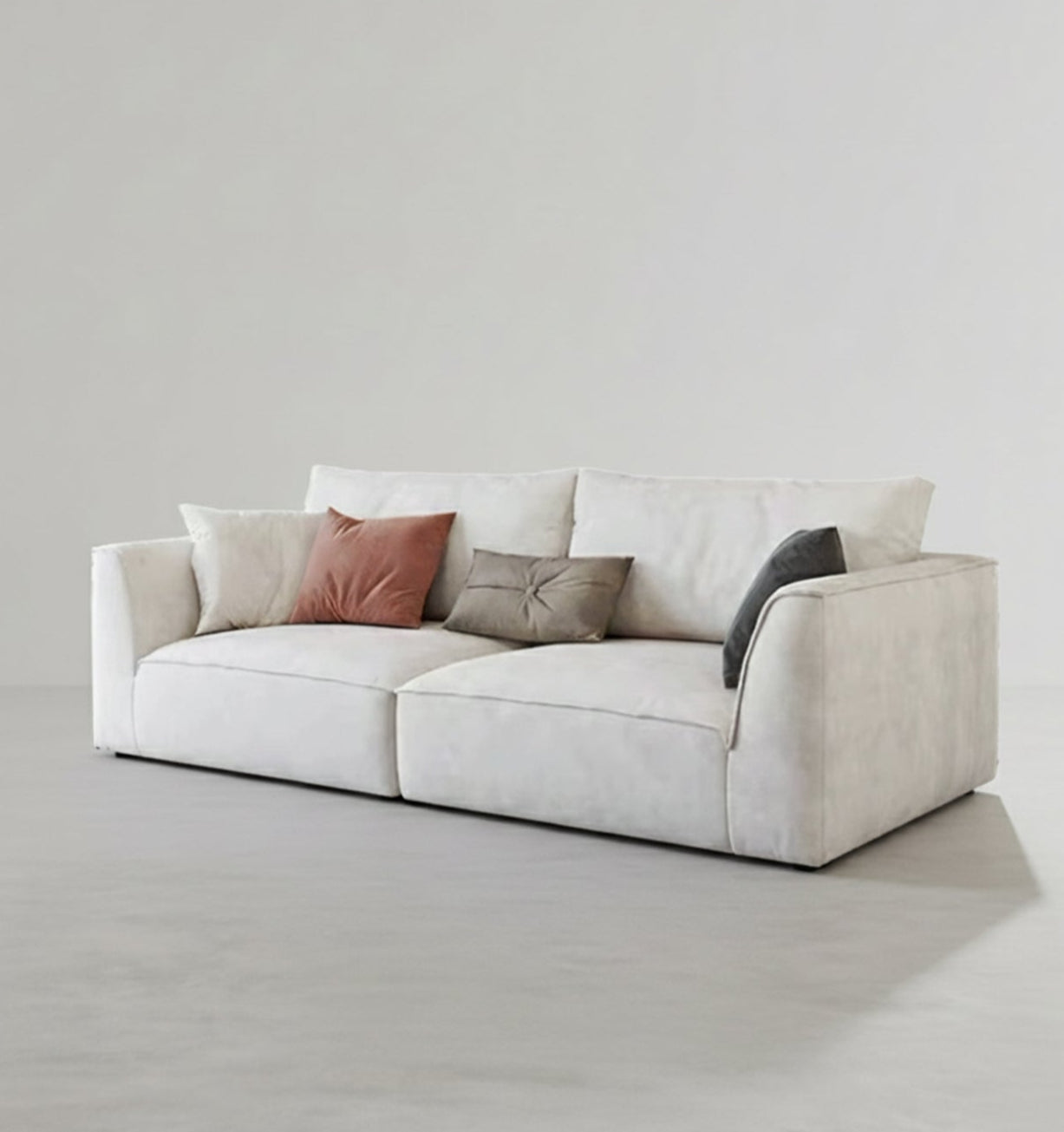 R77 Dexter Two Seater Corner Sofa, Leathaire