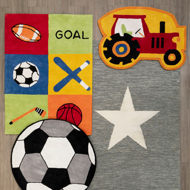 Kids Tractor Rug | Kids Rugs
