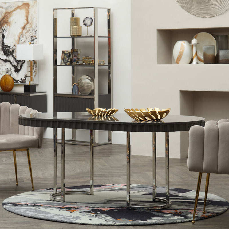 Bosie Moyo Round Rug