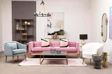 Bosie Large Pink Rug | Morvi