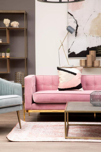 Bosie Large Pink Rug | Morvi