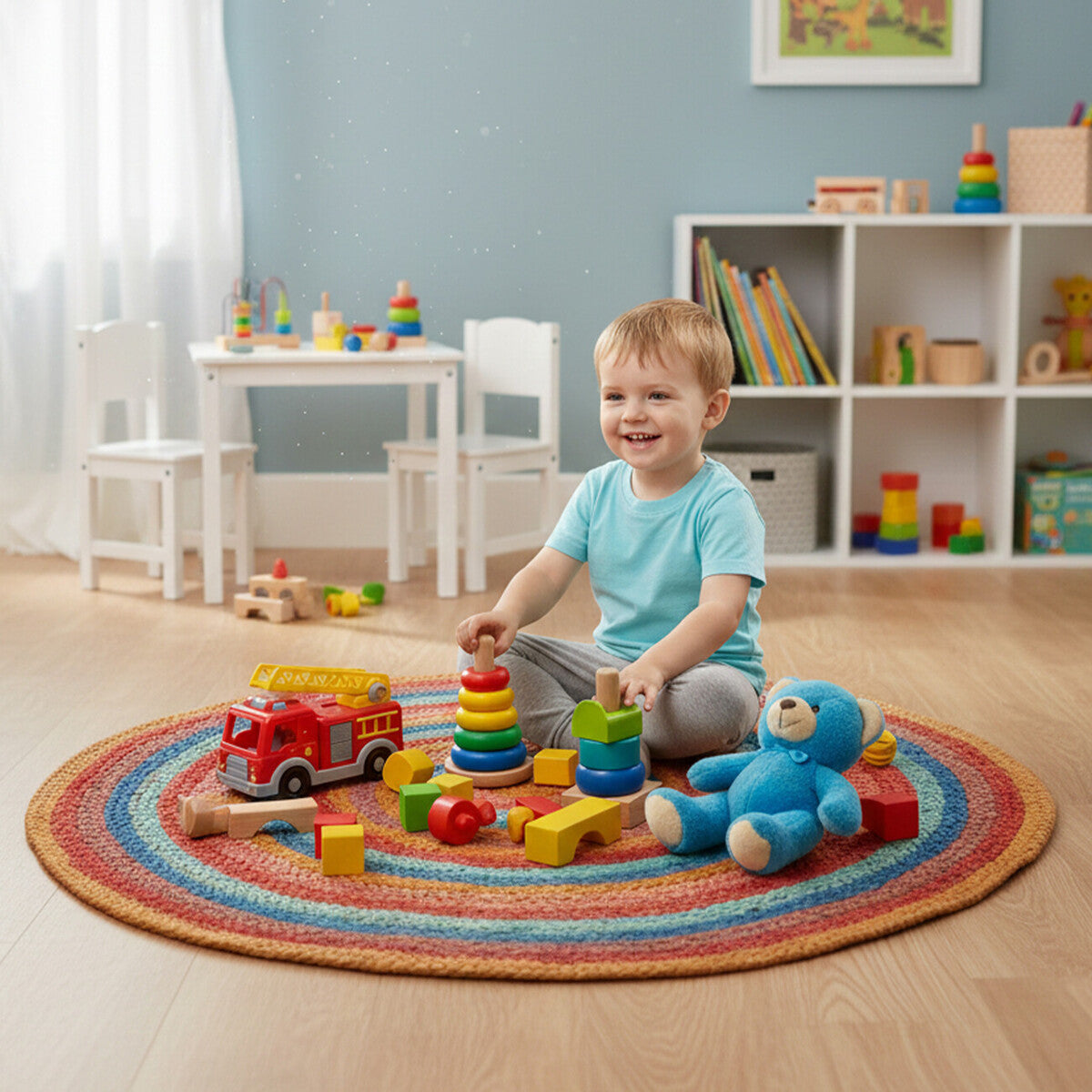 Kids Multicolour Rug | Kids Rugs