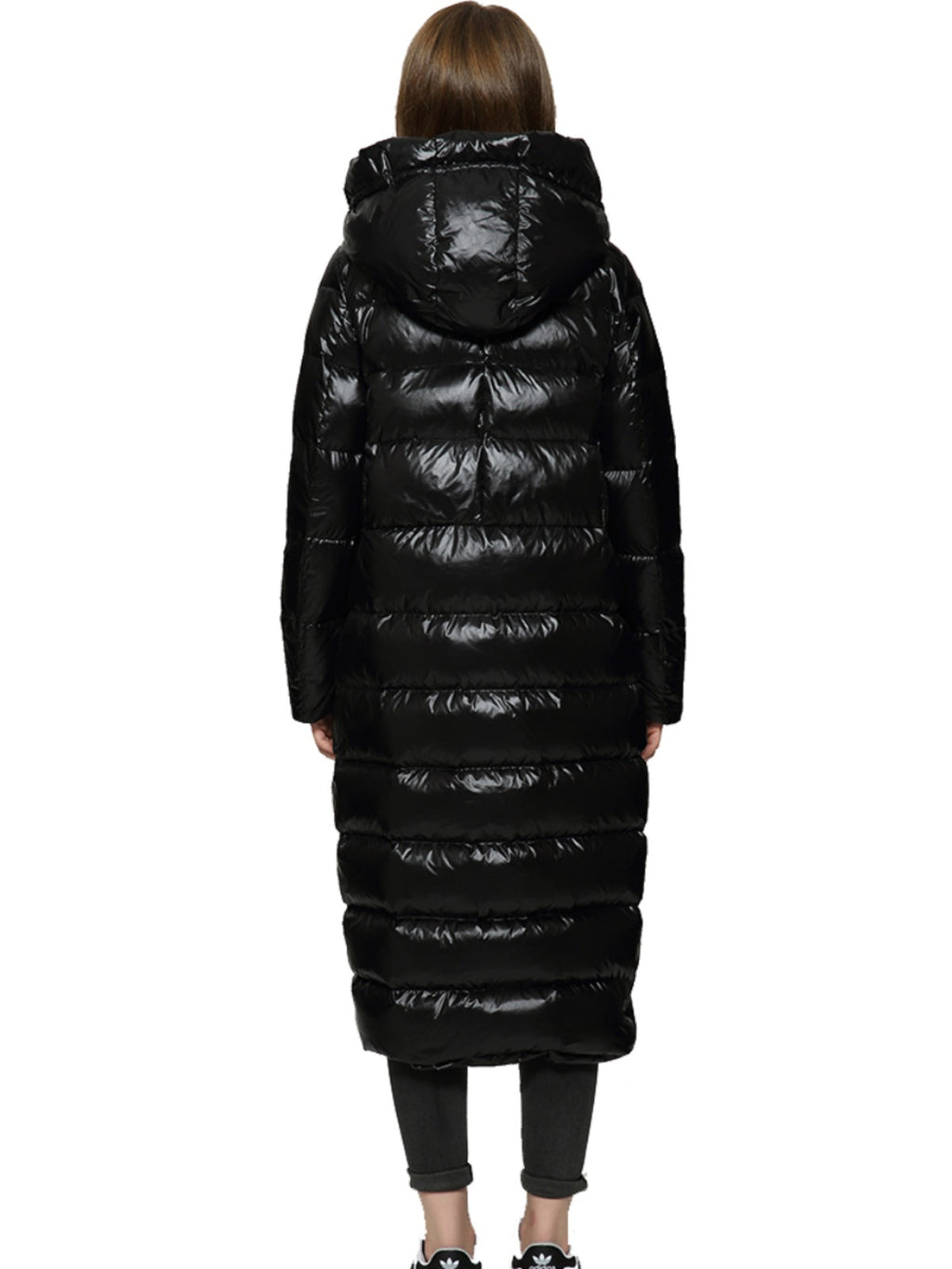 Cocoon-style White Duck Down Insulated Coat