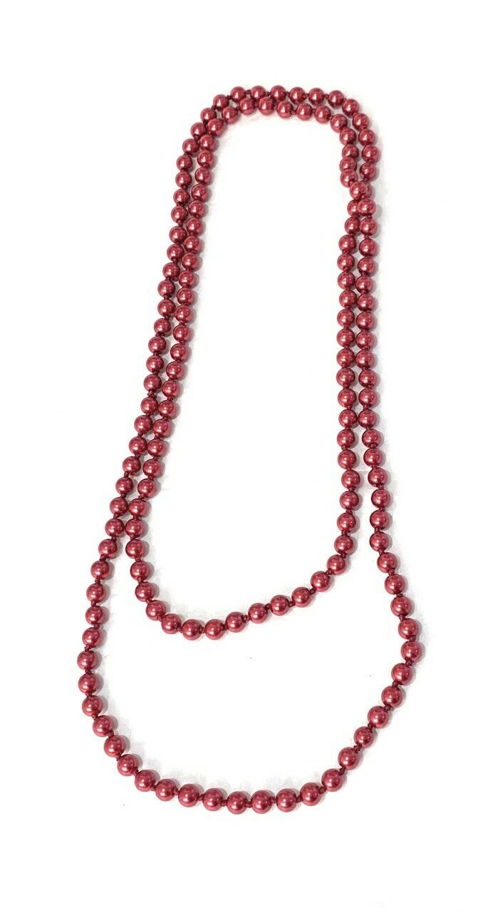 150cm Long multi layer Gatsby PEARL NECKLACE Beaded Chain Wedding Bridal Gift