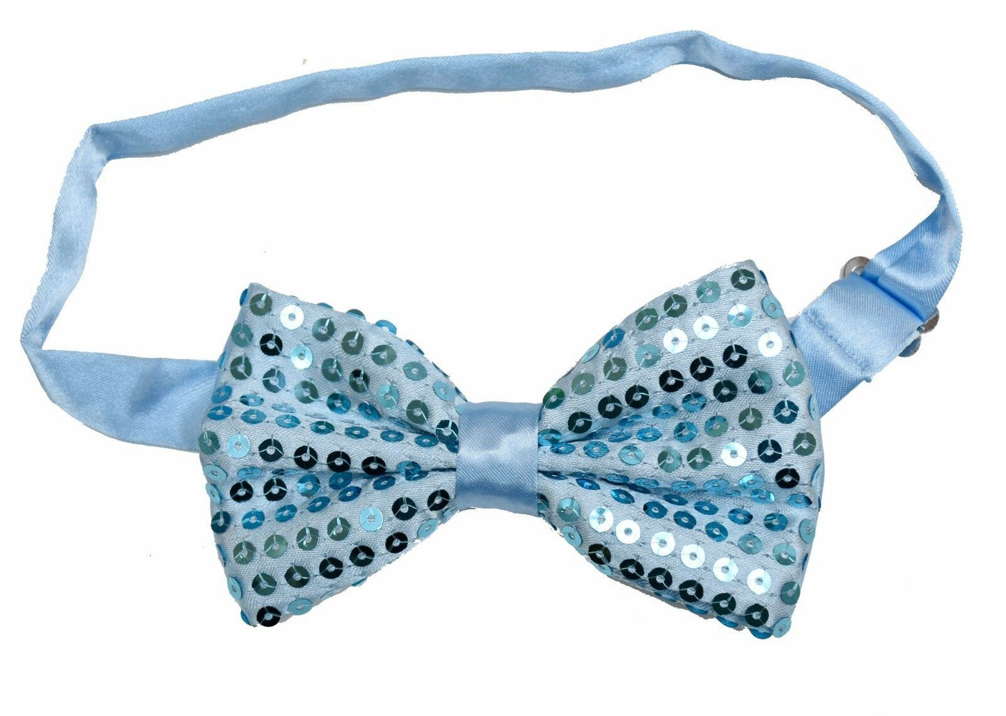 Sequin Satin Shiny Bow Tie Dickie Show Sparkly Fancy Dress Magic Mens Boys