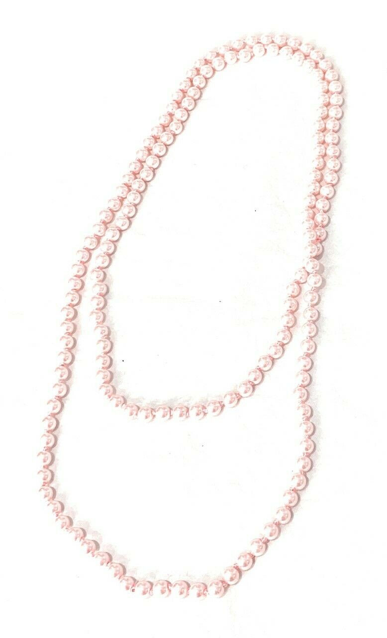 150cm Long multi layer Gatsby PEARL NECKLACE Beaded Chain Wedding Bridal Gift