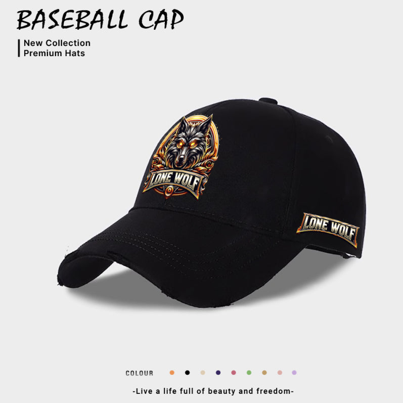 European And American Style Casual Baseball Cap For Women