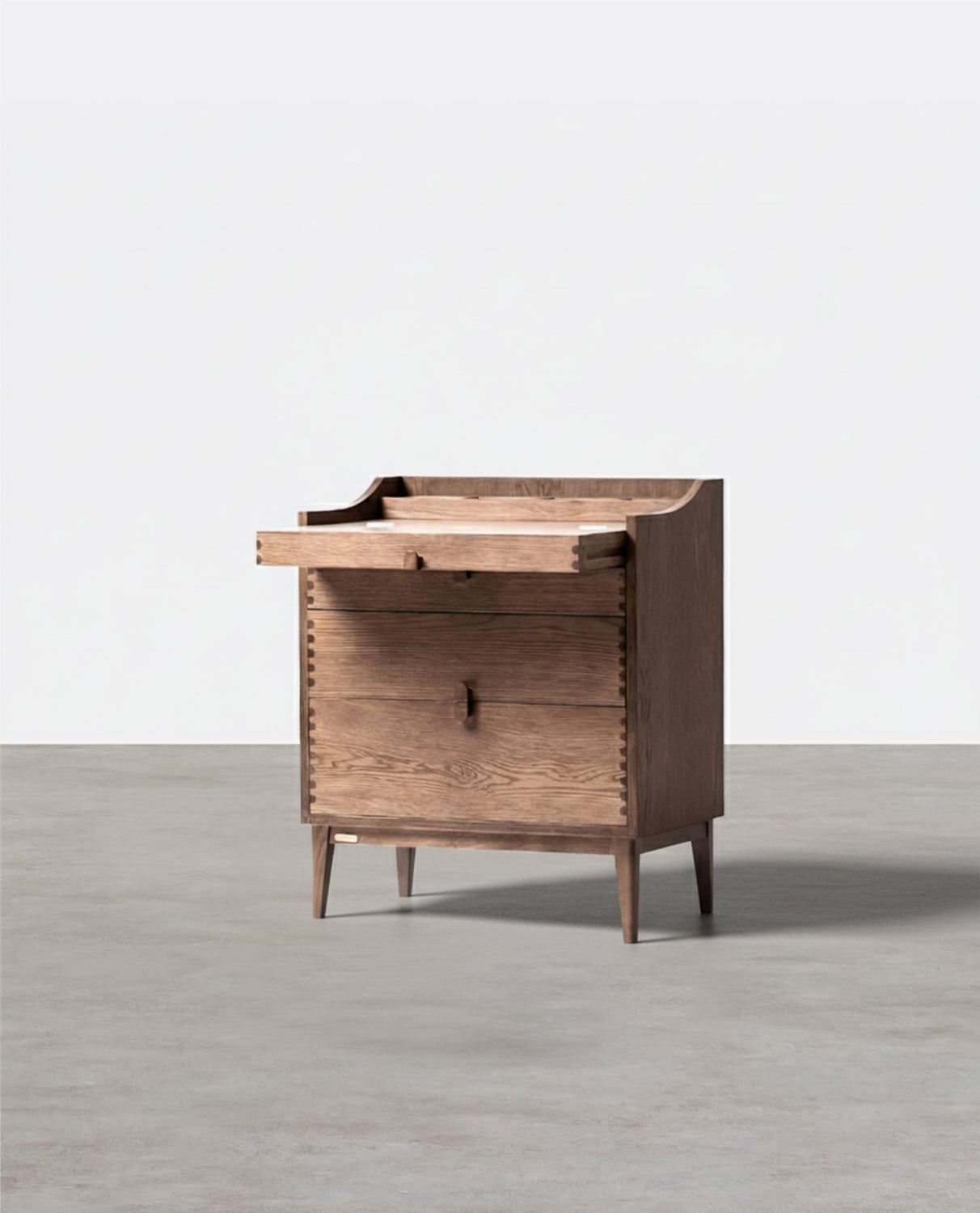 Amethyst Side Table With Extendable Working Space