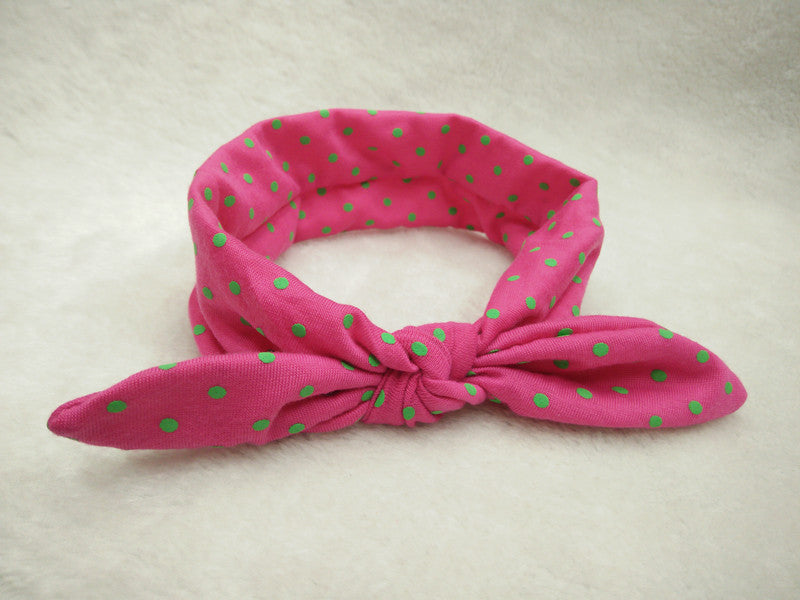 Children hair with elastic cloth, rabbit ears, headband baby hair belt spot wholesale
