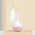 Cat Toys For Indoor Cats Ultra Quiet Interactive Cat Toy Random Moving Auto Matic Cat Feather Toy For Bored  Cats Auto Timer Off Rechargeable Smart Cat Toys