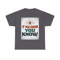 If You Know You Know Retro Eye Tee | Vintage Graphic T-Shirt