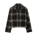 Women's Long Sleeve Loose Casual Lapel Single-breasted Coat