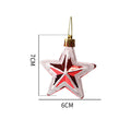 Christmas Painted Special-shaped Ball Pendant