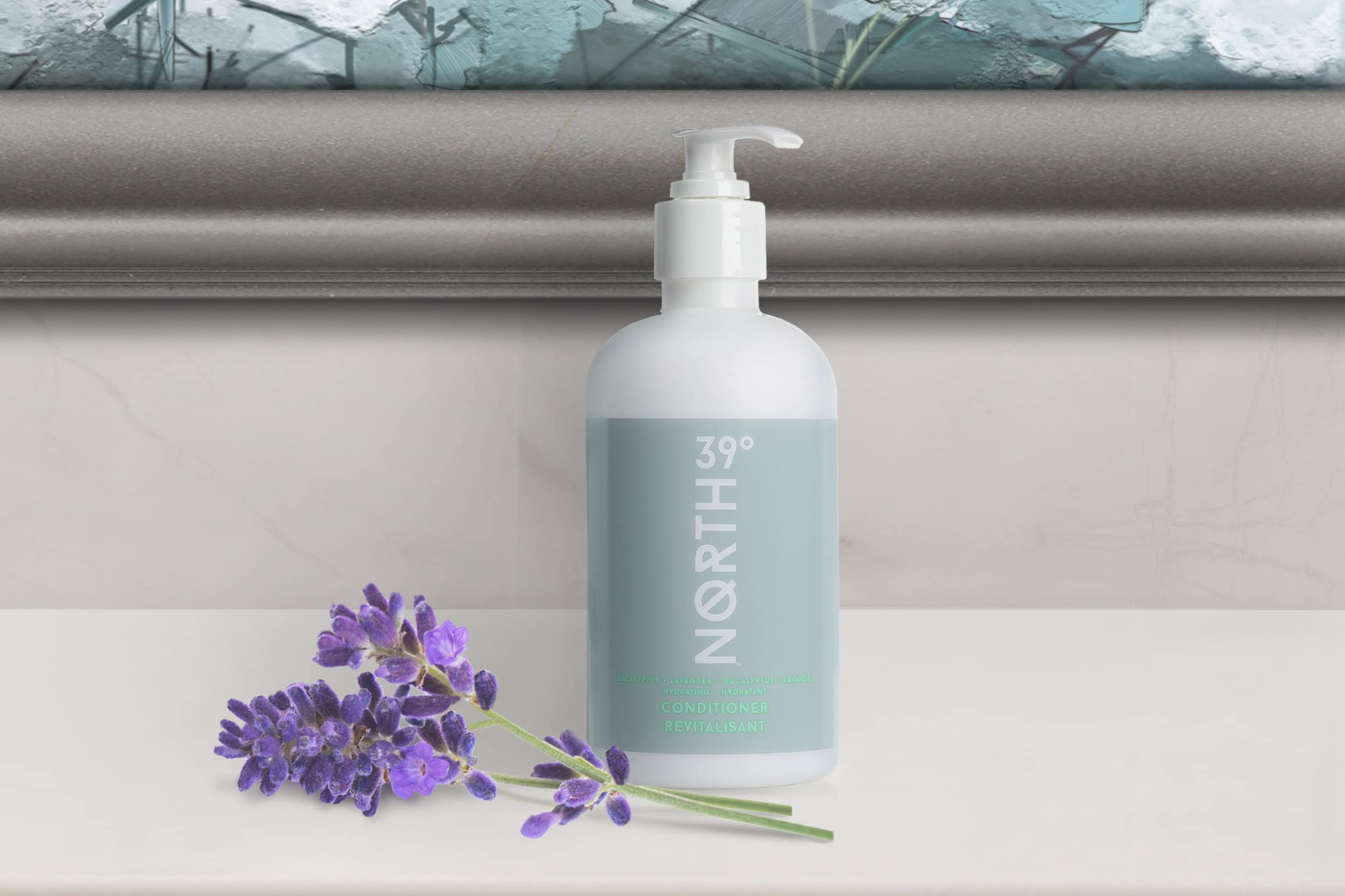 39° North Conditioner – Eucalyptus & Lavender Scent | Hotel Exclusive 8.5oz