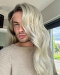 Selene Silver - 13"X4" Lace Front Human Hair Wig