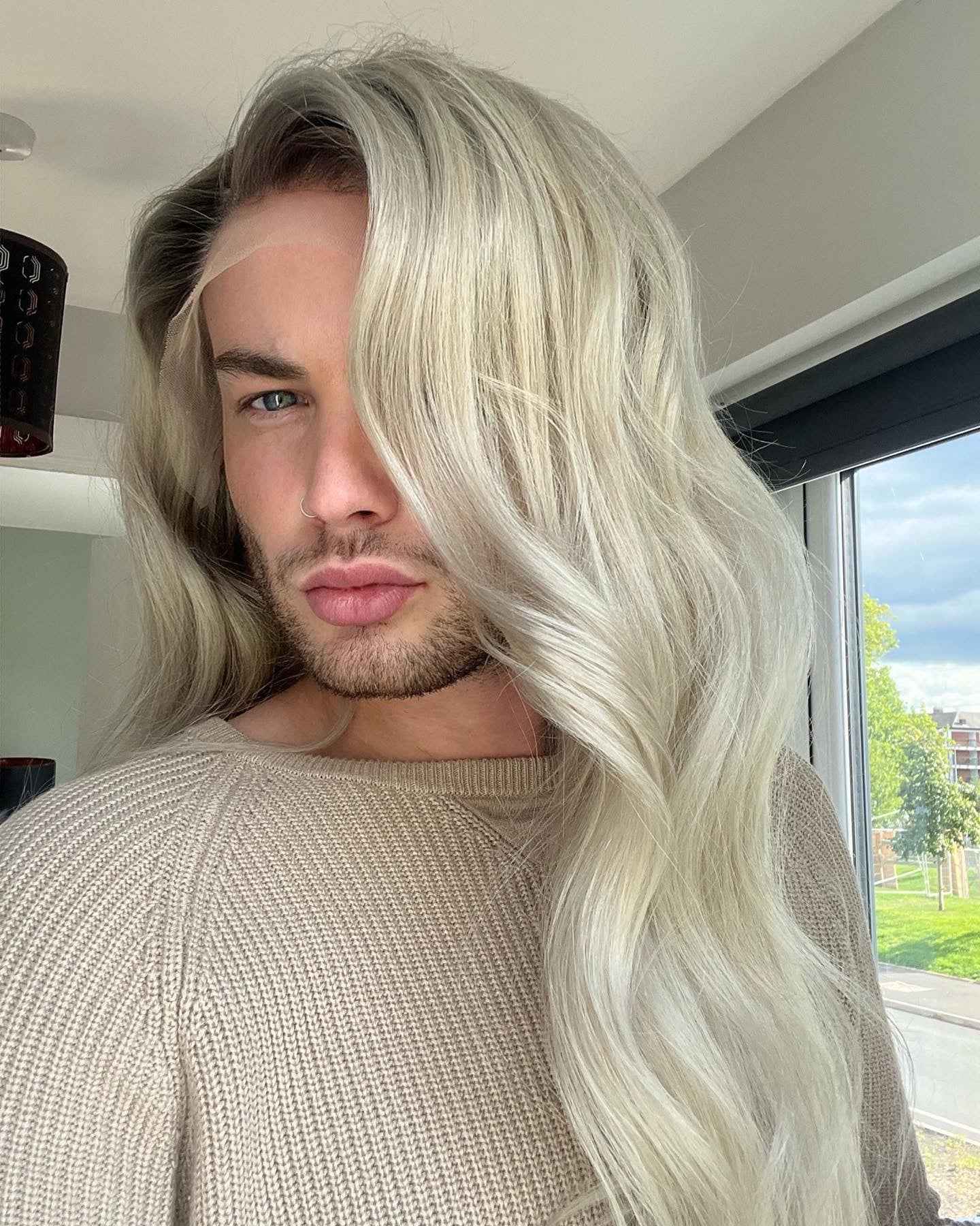 Selene Silver - 13"X4" Lace Front Human Hair Wig
