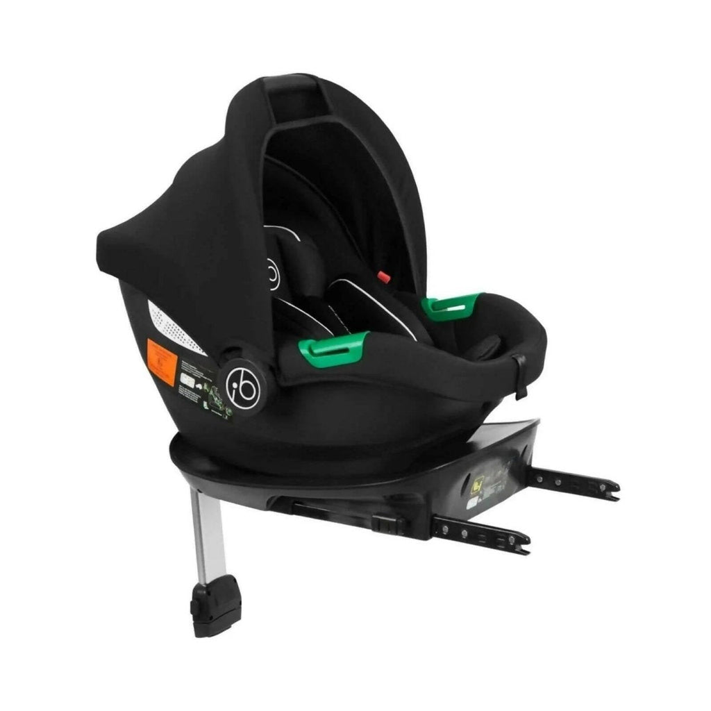 Ickle Bubba Cirrus i-Size Car Seat & ISOFIX Base - Black
