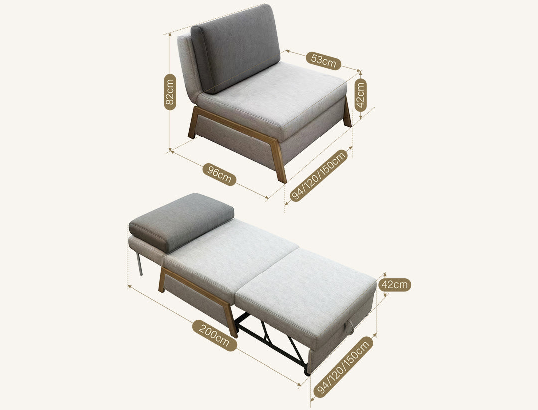 Nora Sofa Bed, Single Sofa Bed