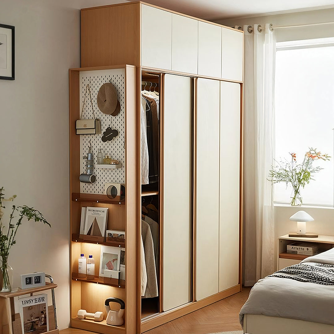 Soriano Sliding Door Wardrobe, Wood