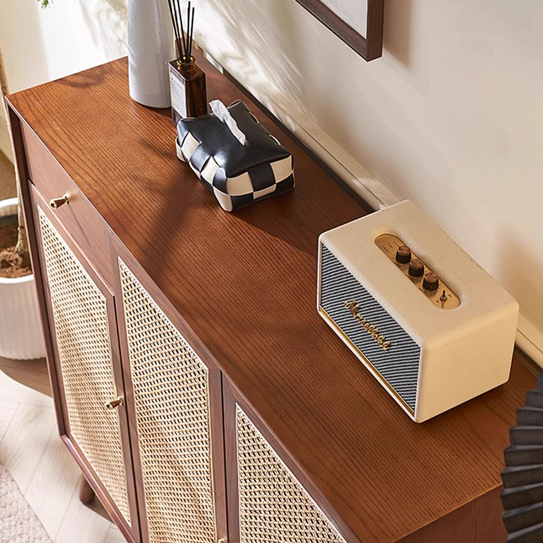 Otti Shoe Storage, Console Table, Rattan