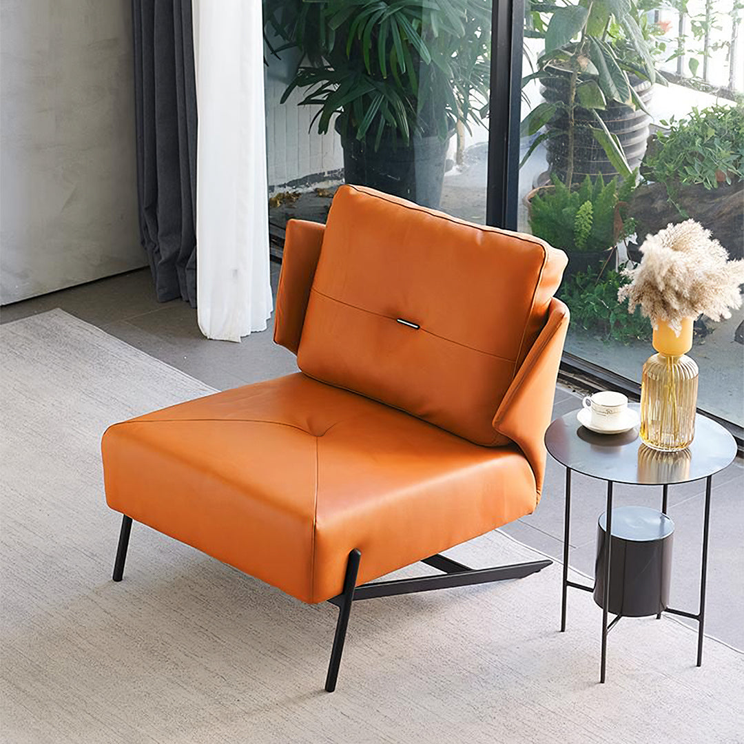 Karpov Tige Accent Leather Chair, Armchair, More Colours