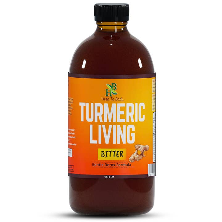 Turmeric Living Bitter  - Gentle Detox Formula 500ml