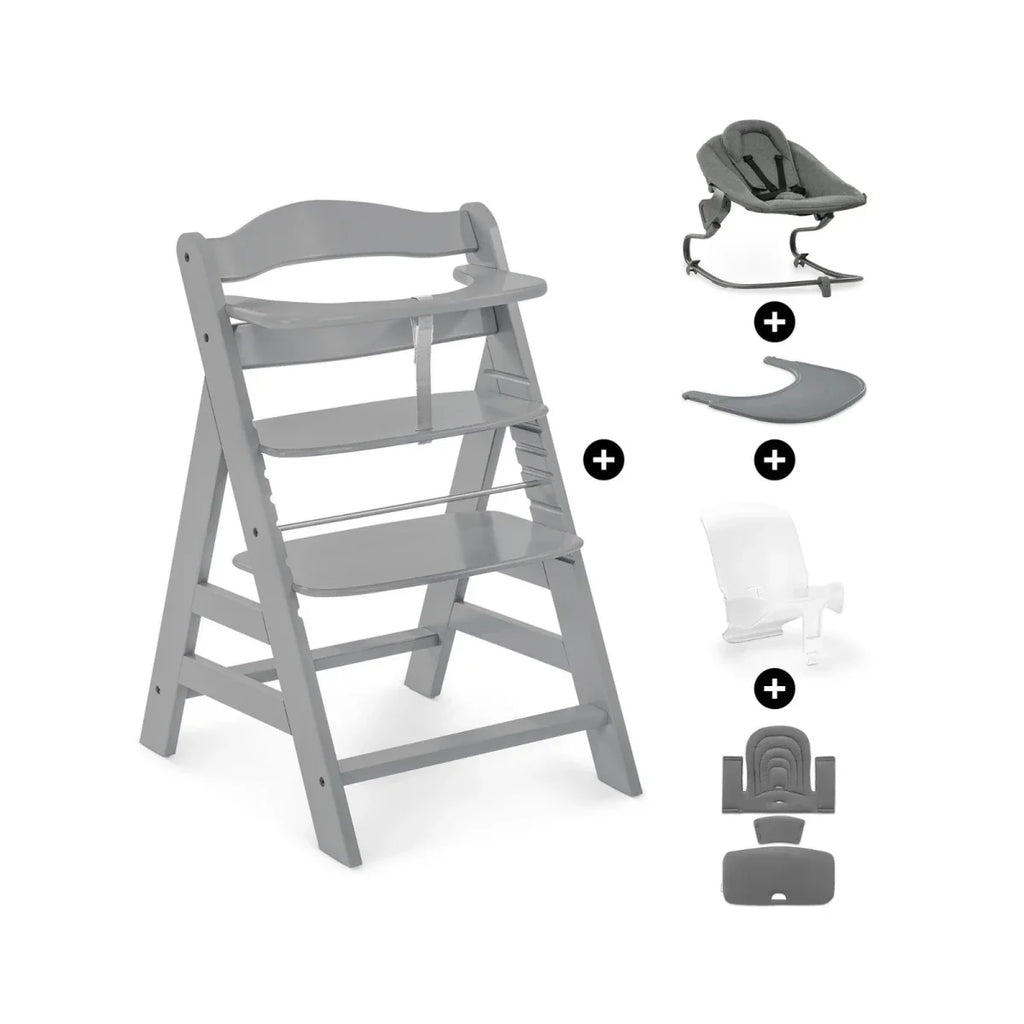 Hauck Alpha+ Premium Bundle - Grey
