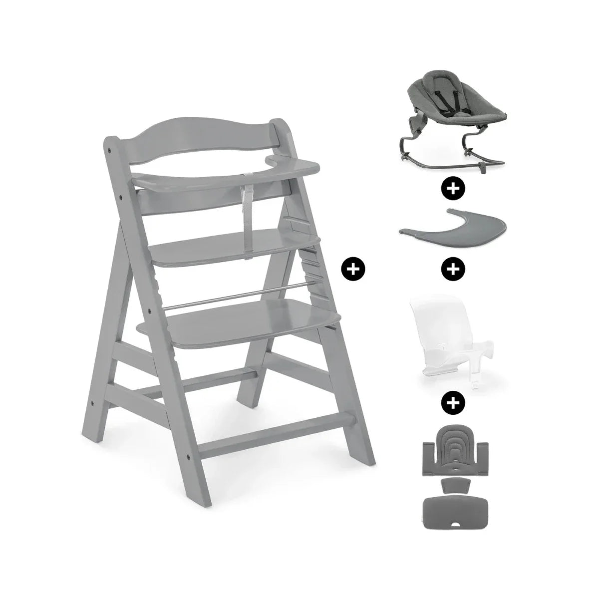 Hauck Alpha+ Premium Bundle - Grey