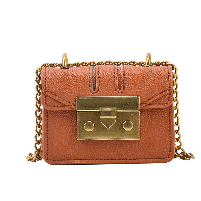 Women's Fashion All-match Ins Mini Chain Messenger Small Square Bag