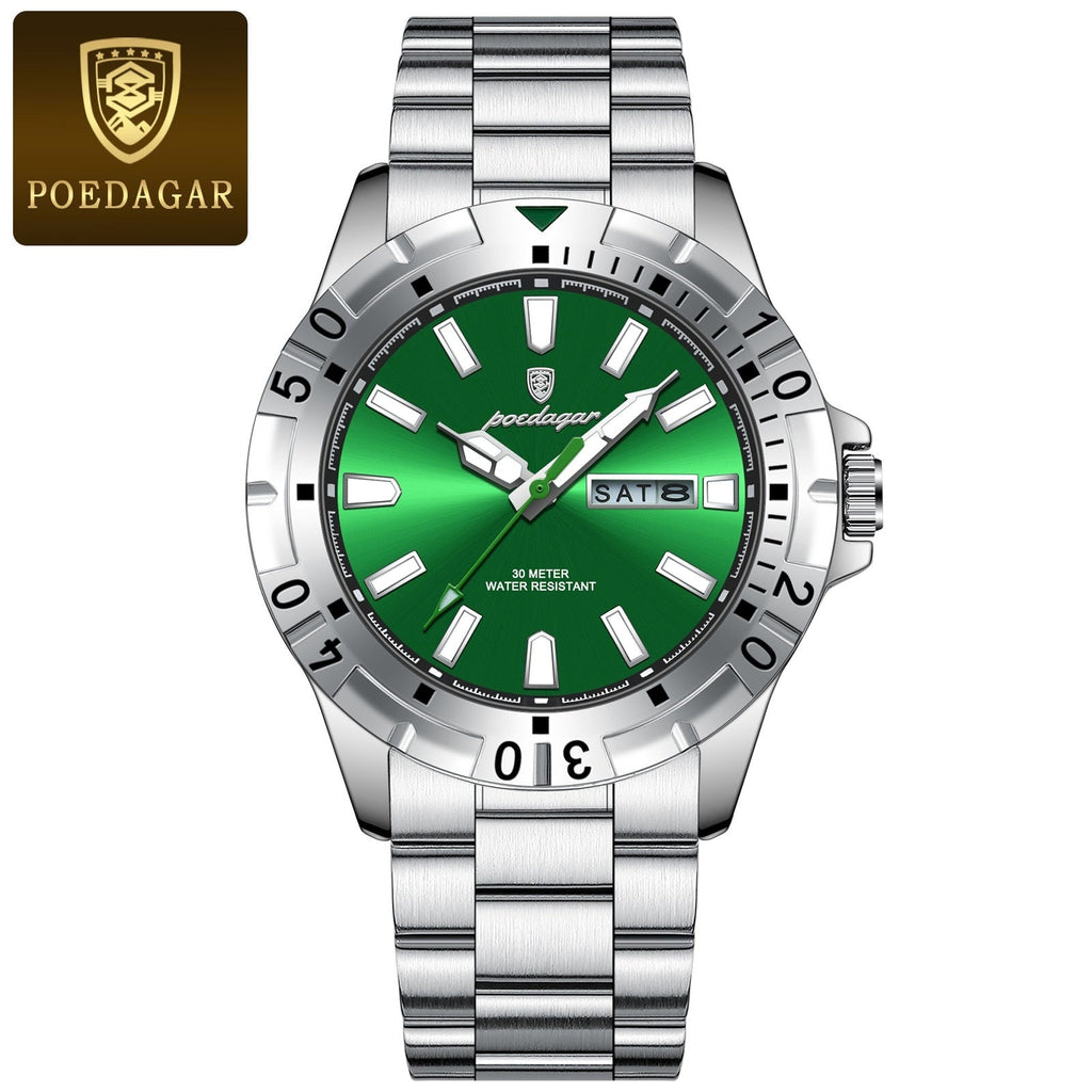 Swiss Waterproof Luminous Men's Watch - Ultra Slim 6mm Casual Fashion Timepiece