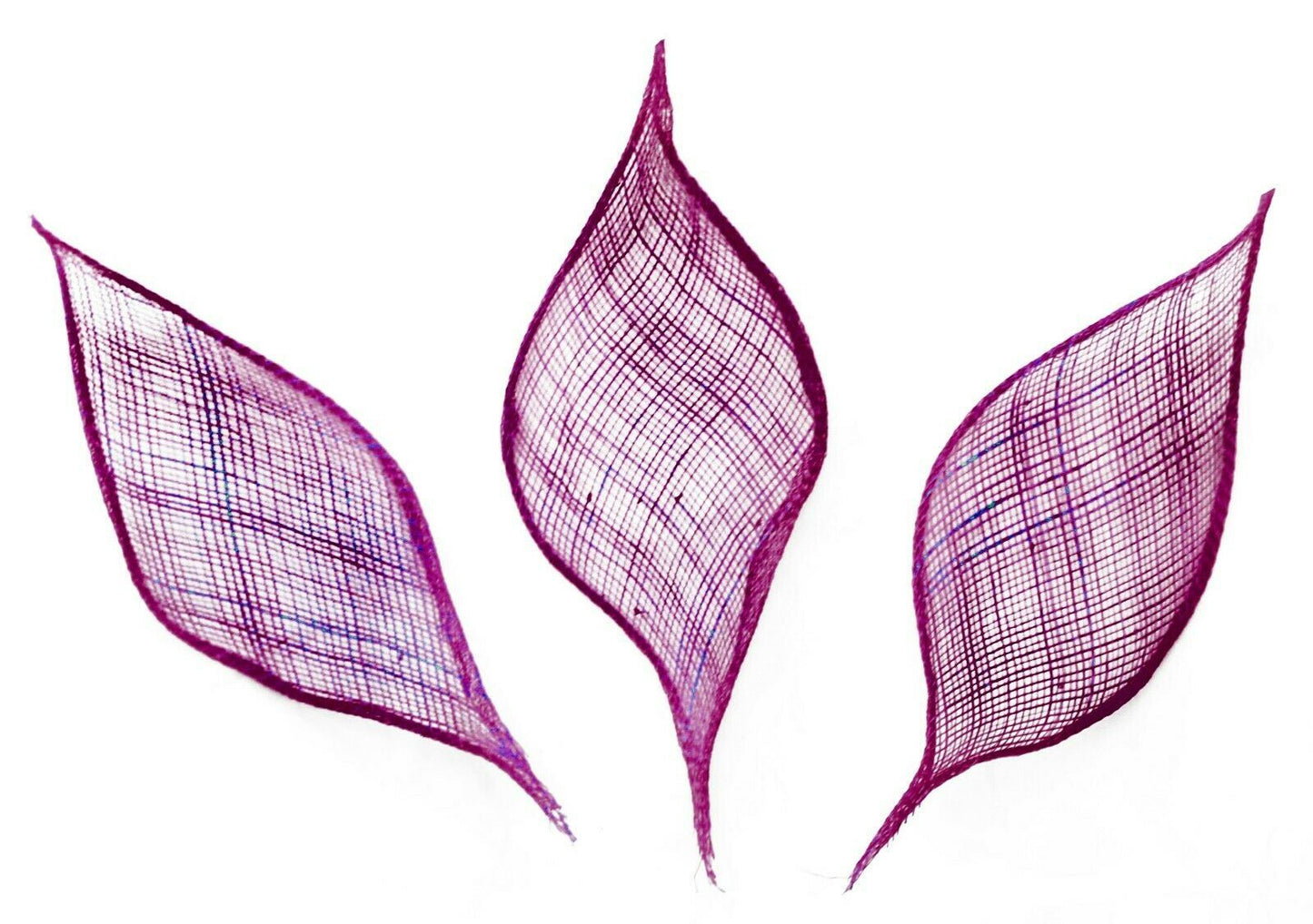 Large Leaf Petal Trimmings Sinamay Fascinator Making Millinery UK