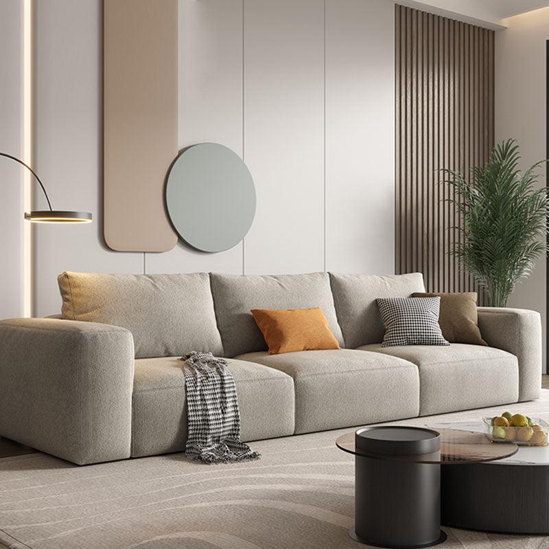 Lionel Three Seater Sofa, Linen