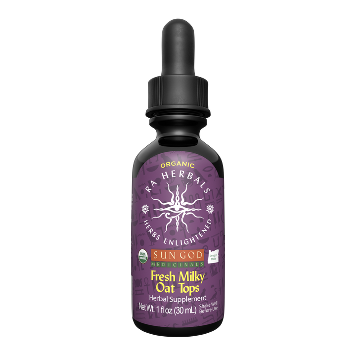 Organic Fresh Milky Oat Tops Tincture - NERVOUS SYSTEM, LIBIDO, MOOD & STRESS