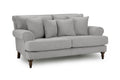Luxurious  2-Seater Summer Sofa with Scrolled Arms & Anti-Slip Cushions
