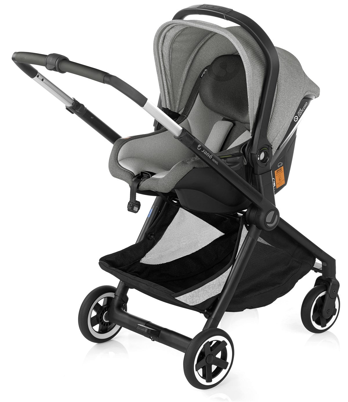 Jane Newel Pushchair - Cold Black