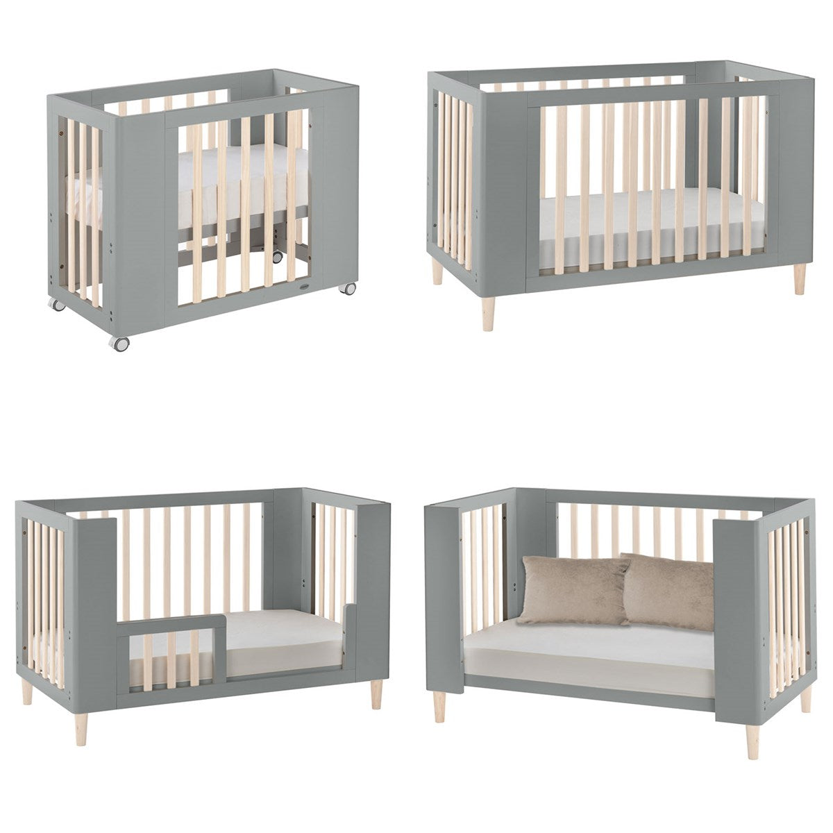Noordi Fjordi 3in1 Travel System & Nursery Bundle, Dark Grey
