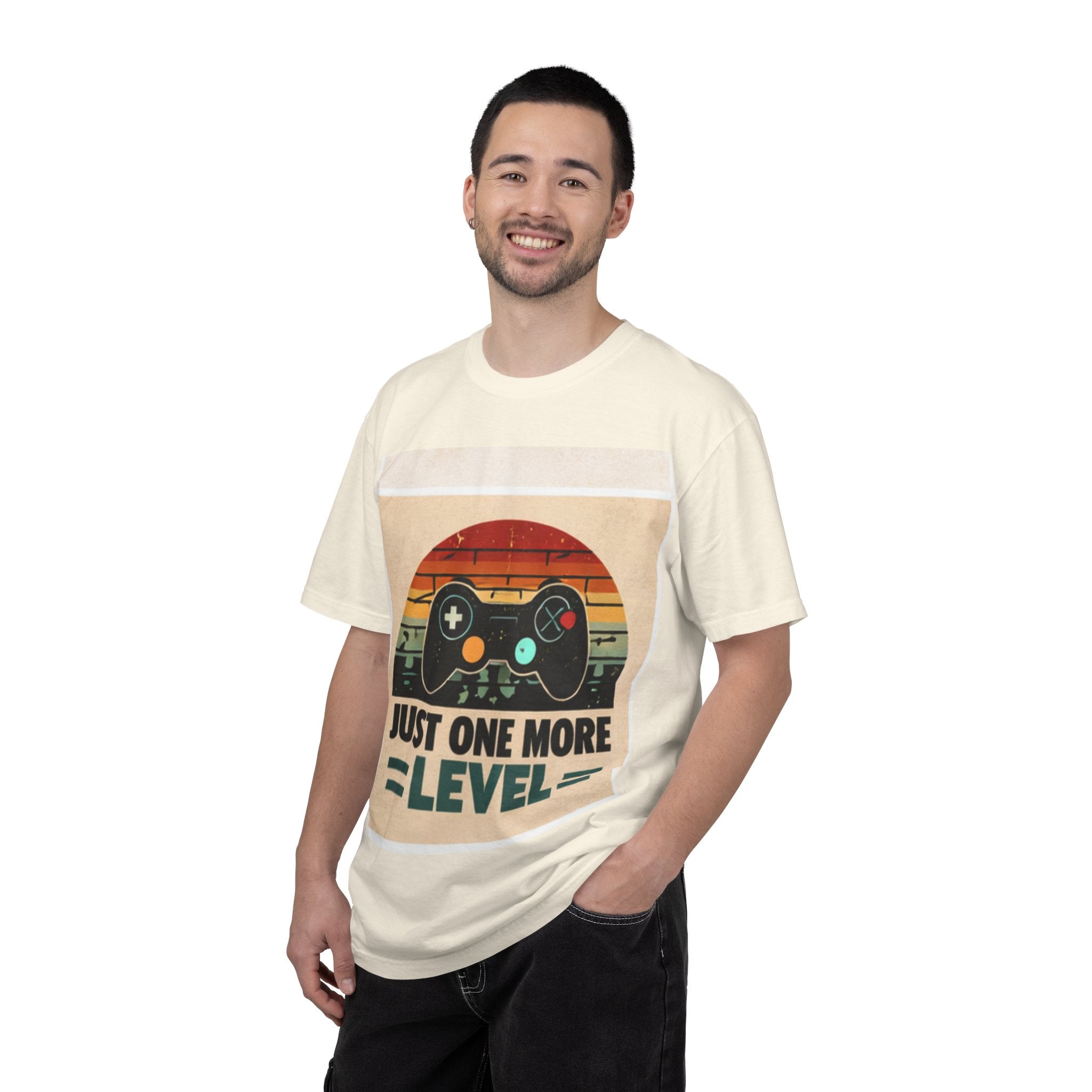 Retro Video Game Controller Just One More Level T-Shirt | Gamer Tee