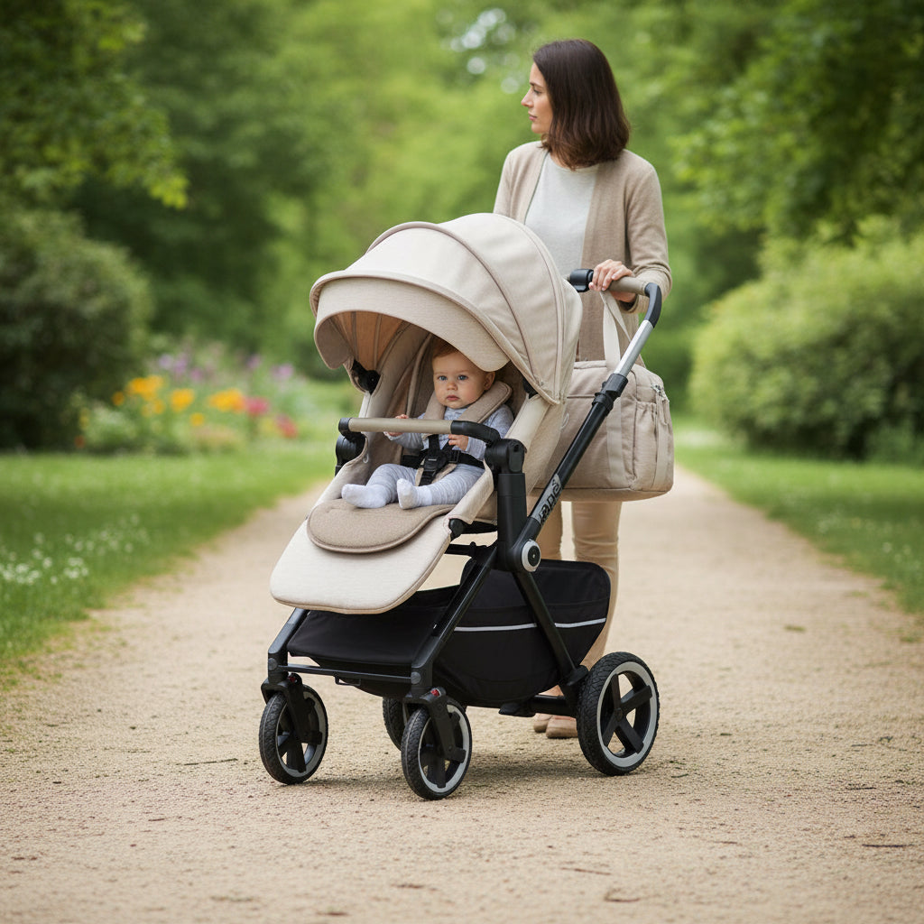Jane Crosslight-3 Trio Kombibaby 360 Lie-Flat Car Seat Travel System