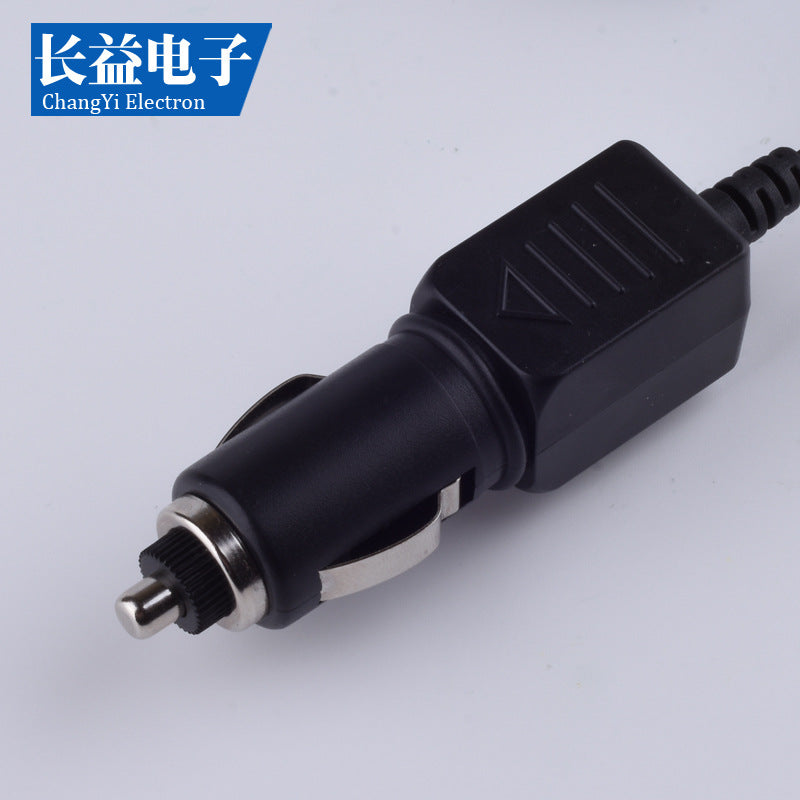 12V1A car charger 12V with cable car massage pillow charger recorder car charger line