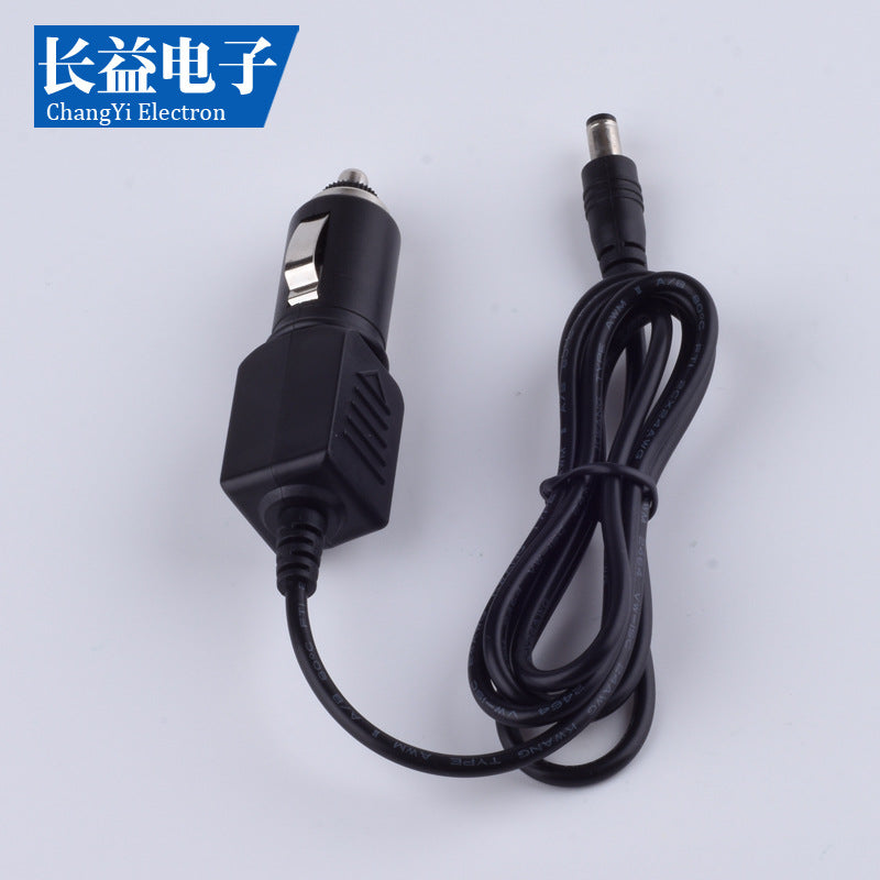 12V1A car charger 12V with cable car massage pillow charger recorder car charger line