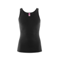 Organic Cotton Ribbed Vest: Mens