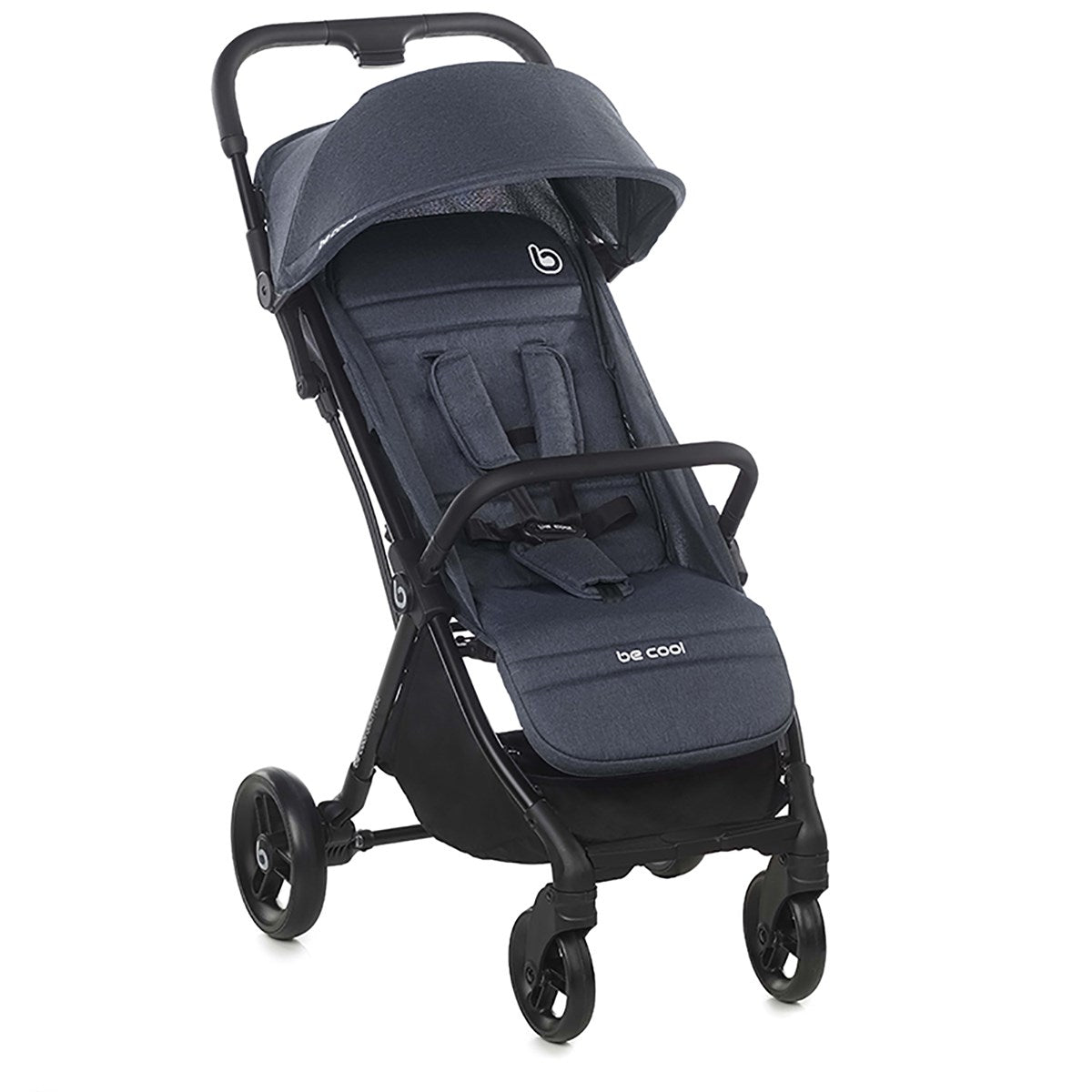 Be Cool Quick Fold Lightweight Pushchair – Compact Fold Stroller 0-22kg, 0-4 years