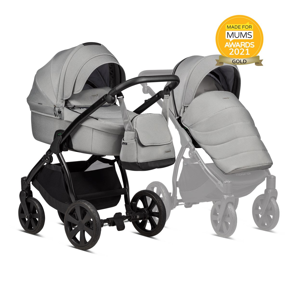 Noordi Fjordi V1 3in1 with Travel Carrier Car Seat