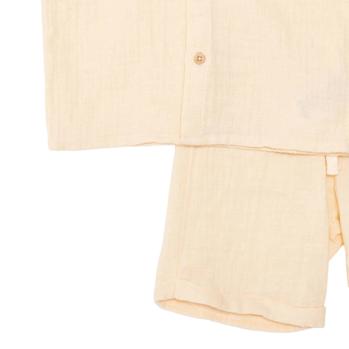 HelloBaby Turn-Up Muslin Baby Shirt & Shorts Set (6-9 Months to 4-5 Years)