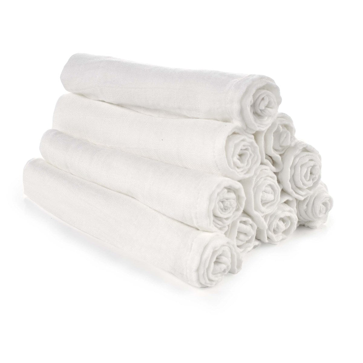 Bamboo Muslin Cloths For Baby 35 x 35 cm (6-Pack), Botanic