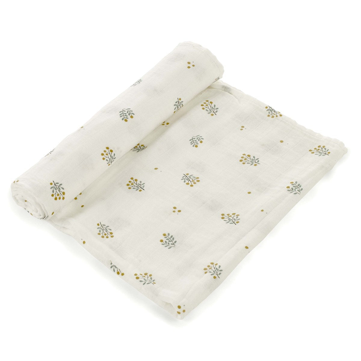 Bamboo Muslin Cloths For Baby 35 x 35 cm (6-Pack), Botanic