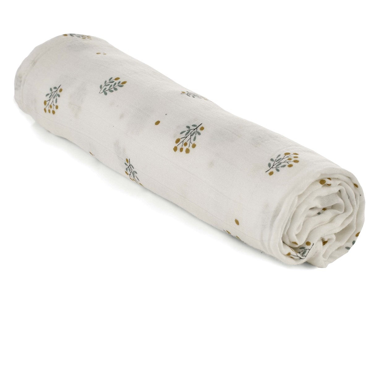 Bamboo Muslin Cloths For Baby 35 x 35 cm (6-Pack), Botanic
