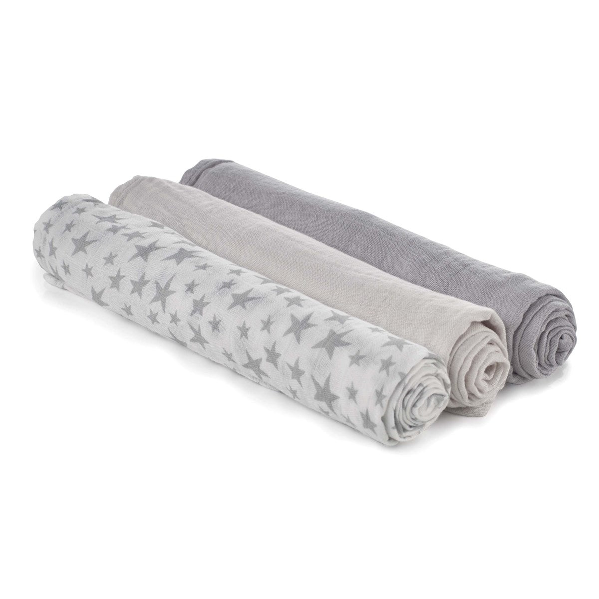 Bamboo Muslin Cloths For Baby 35 x 35 cm (6-Pack), Botanic